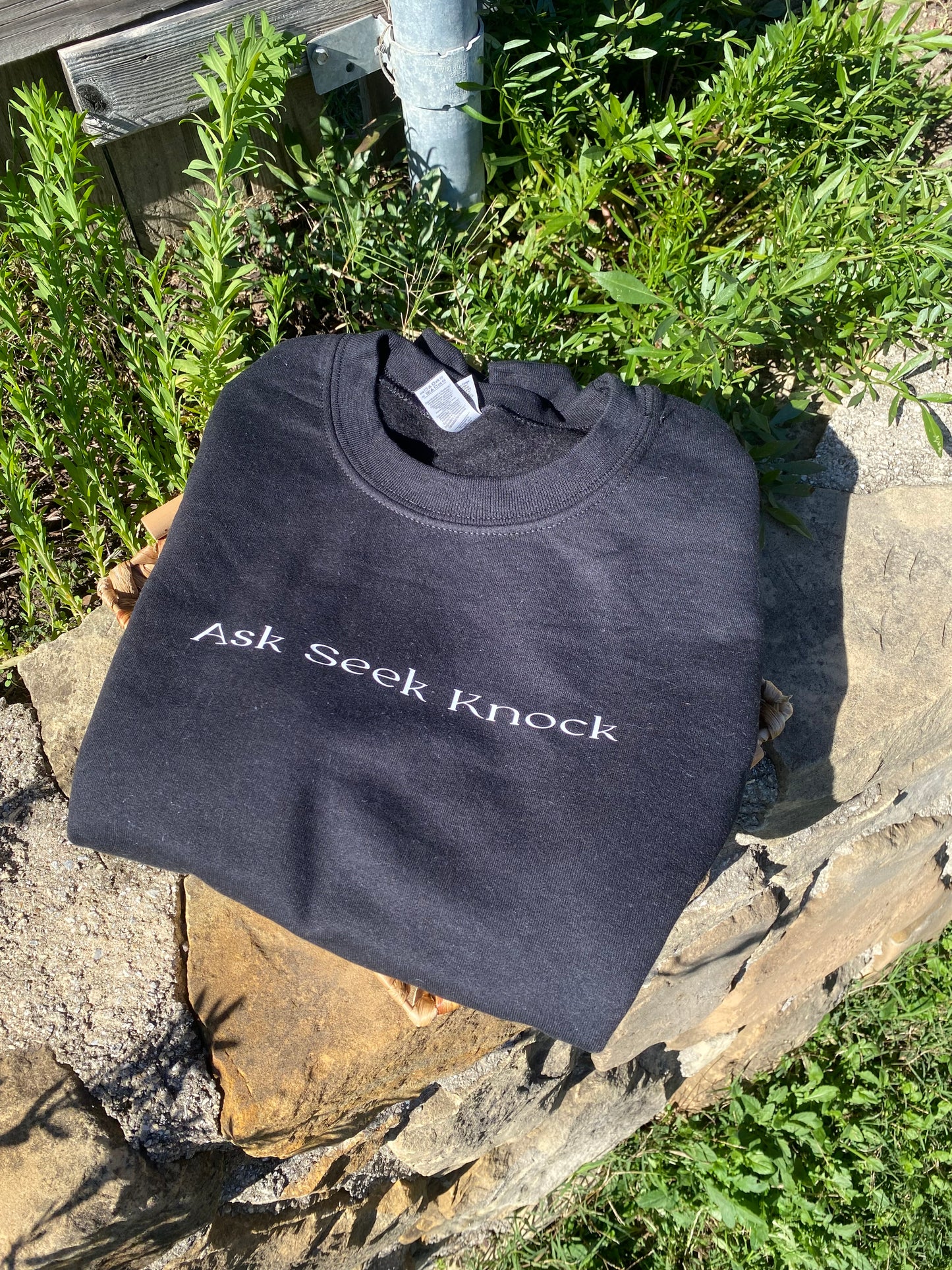 Ask Seek Knock Sweatshirt