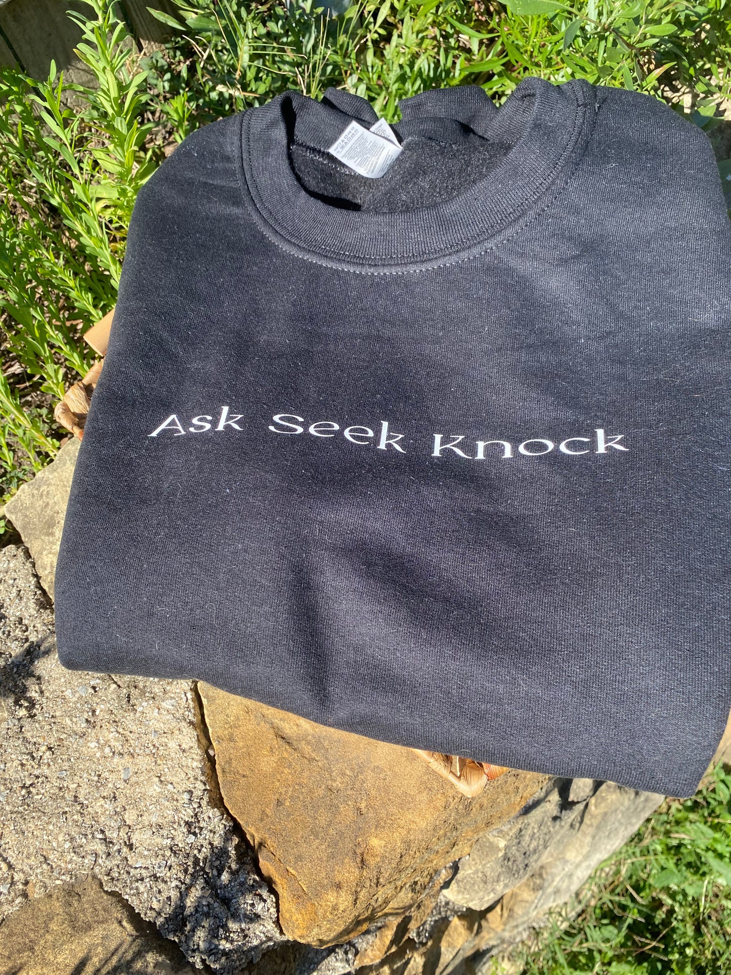 Ask Seek Knock Sweatshirt