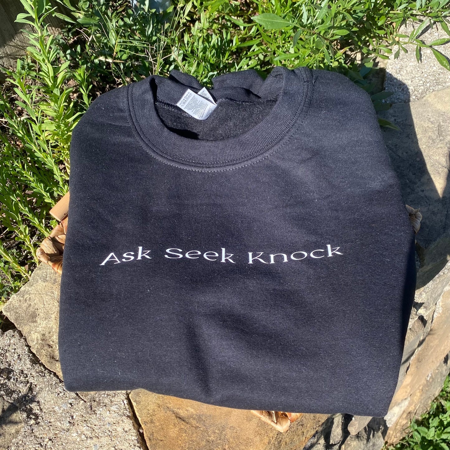 Ask Seek Knock Sweatshirt